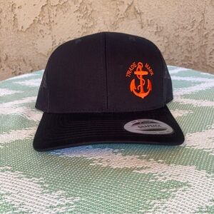 Anchor Brewing Co. ~ 
The Classic Black Snapback with Orange Anchor ~